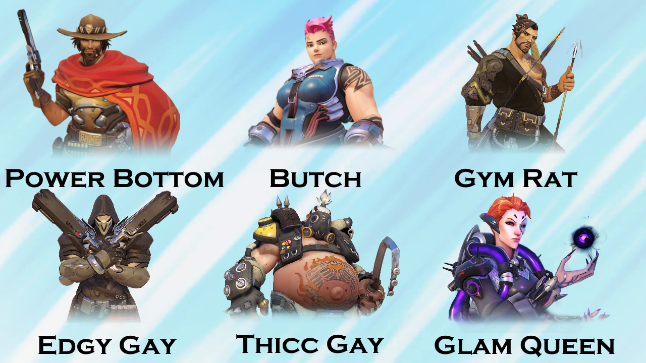 overwatch LGBTQ characters